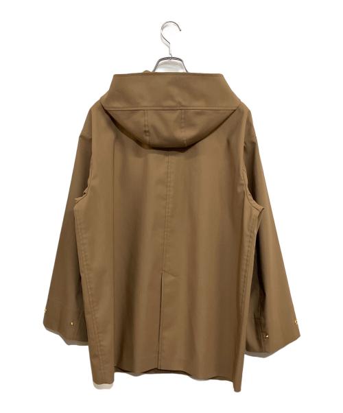 Noble（ノーブル）Noble (ノーブル) ウインドプルーフフーデッドブルゾン ブラウン サイズ:SIZE 38 (M)の古着・服飾アイテム