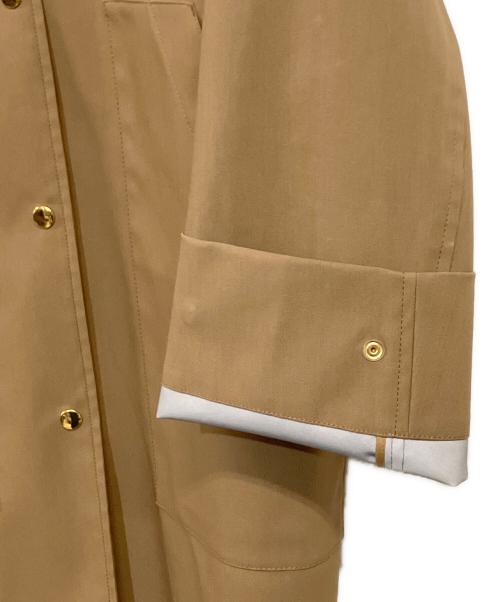 Noble（ノーブル）Noble (ノーブル) ウインドプルーフフーデッドブルゾン ブラウン サイズ:SIZE 38 (M)の古着・服飾アイテム