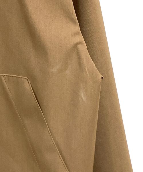 Noble（ノーブル）Noble (ノーブル) ウインドプルーフフーデッドブルゾン ブラウン サイズ:SIZE 38 (M)の古着・服飾アイテム
