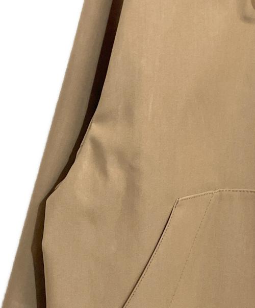 Noble（ノーブル）Noble (ノーブル) ウインドプルーフフーデッドブルゾン ブラウン サイズ:SIZE 38 (M)の古着・服飾アイテム