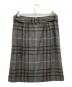 BURBERRY LONDON (バーバリーロンドン) ウール トレンチスカート グレー サイズ:SIZE 40 (L)：5000円
