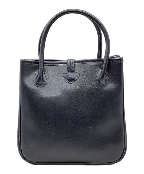 LONGCHAMP（ロンシャン）LONGCHAMP (ロンシャン) ハンドバッグ ブラックの古着・服飾アイテム