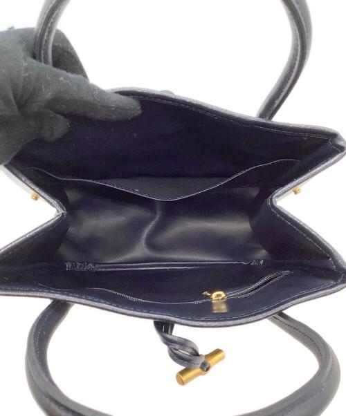 LONGCHAMP（ロンシャン）LONGCHAMP (ロンシャン) ハンドバッグ ブラックの古着・服飾アイテム