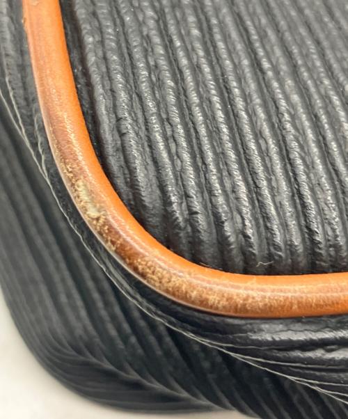 Salvatore Ferragamo（サルヴァトーレ フェラガモ）Salvatore Ferragamo (サルヴァトーレ フェラガモ) ショルダーバッグ ネイビー×ブラウンの古着・服飾アイテム