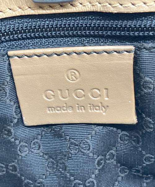 GUCCI（グッチ）GUCCI (グッチ) ハンドバッグ ライトブラウンの古着・服飾アイテム