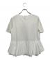 23区 (ニジュウサンク) 半袖カットソー ホワイト サイズ:SIZE 38 (M) 未使用品：6000円