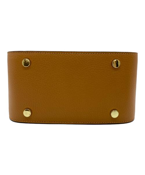 CONTIGO（コンティゴ）CONTIGO (コンティゴ) Spick and Span (スピック＆スパン) Giulia Rafia BAG ベージュ×ブラウン 未使用品の古着・服飾アイテム