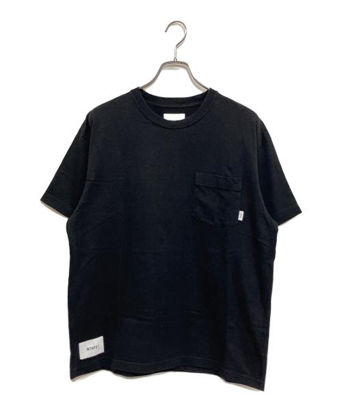 WTAPS（ダブルタップス）WTAPS (ダブルタップス) 24AW AII / SS / COTTON TEE ブラック サイズ:SIZE 1 (S)の古着・服飾アイテム