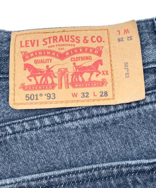 LEVI'S 501（リーバイス）LEVI'S 501 (リーバイス) ストレートジーンズ ブラック サイズ:SIZE 81cm (W32)の古着・服飾アイテム