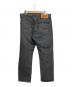 LEVI'S 501 (リーバイス) ストレートジーンズ ブラック サイズ:SIZE 81cm (W32)：5000円