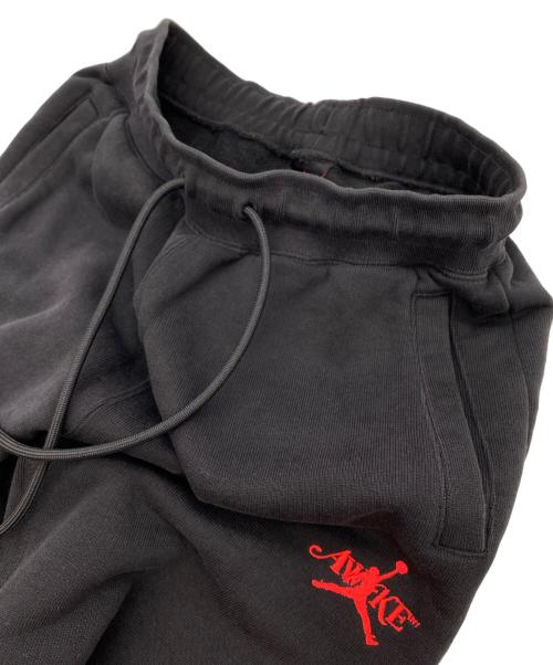 NIKE JORDAN（ナイキ ジョーダン）NIKE JORDAN (ナイキ ジョーダン) AWAKE (アウェイク) AWNY FLC PANT BLACK ブラック サイズ:SIZE XSの古着・服飾アイテム