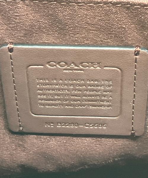 COACH（コーチ）COACH (コーチ) ショルダーバッグ ブラックの古着・服飾アイテム