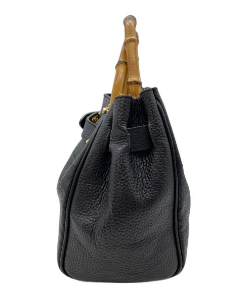 SITA PARANTICA（シータパランティカ）SITA PARANTICA (シータパランティカ) シボカワバンブーBAG ブラックの古着・服飾アイテム