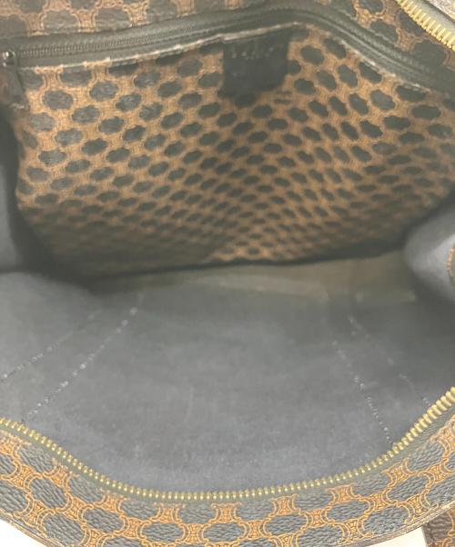 CELINE（セリーヌ）CELINE (セリーヌ) スクエアトートバッグ ブラウンの古着・服飾アイテム