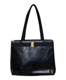 Salvatore Ferragamo（サルヴァトーレ フェラガモ）の古着「トートバッグ」｜ネイビー