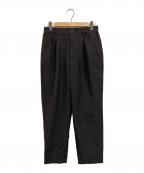STILL BY HANDスティルバイハンド）の古着「Relaxed wool pants」｜ブラック
