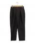 STILL BY HAND（スティルバイハンド）の古着「Relaxed wool pants」｜ブラック
