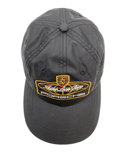 PORSCHE（ポルシェ）PORSCHE (ポルシェ) Aime Leon Dore  (エメレオンドレ) Aime Leon Dore キャップ ブラックの古着・服飾アイテム