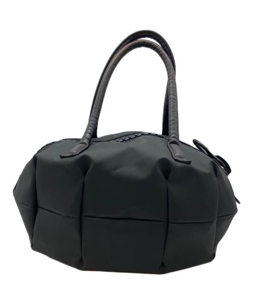 kawa-kawa（カワカワ）kawa-kawa (カワカワ) 楕円トートバック ブラックの古着・服飾アイテム