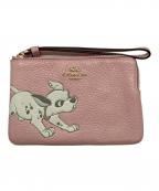 COACHコーチ）の古着「ポーチ」｜ピンク