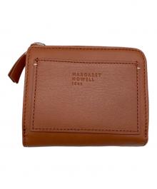 MARGARET HOWELL idea（マーガレット ハウエル アイディア）の古着「ラウンドファスナー財布」｜ブラウン