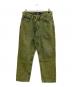 X-LARGE（エクストララージ）の古着「OVERDYED DENIM PANTS」｜ブルー×イエロー
