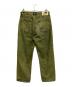X-LARGE (エクストララージ) OVERDYED DENIM PANTS ブルー×イエロー サイズ:SIZE 81cm (W32)：5000円