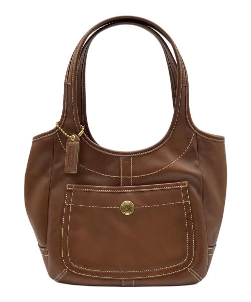 COACH（コーチ）COACH (コーチ) トートバッグ ブラウンの古着・服飾アイテム