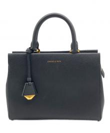 CHARLES & KEITH（チャールズアンドキース）の古着「クラシック ストラクチャーハンドバッグ」｜ブラック