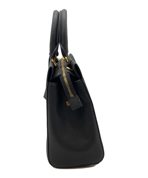 CHARLES & KEITH（チャールズアンドキース）CHARLES & KEITH (チャールズアンドキース) クラシック ストラクチャーハンドバッグ ブラックの古着・服飾アイテム