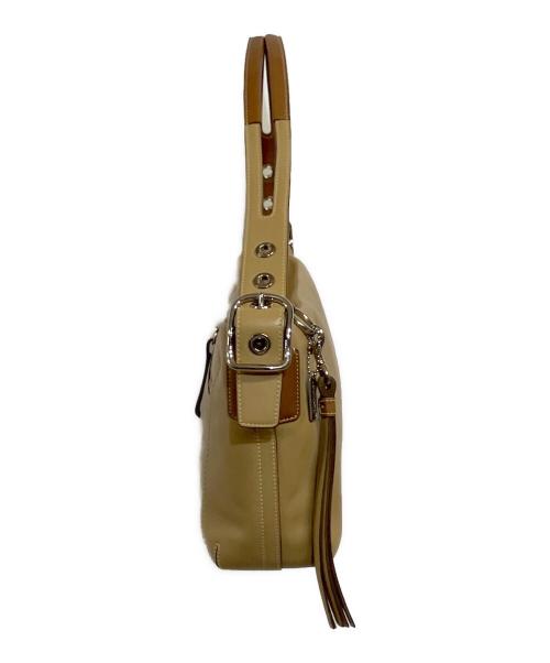 COACH（コーチ）COACH (コーチ) ワンショルダーバッグ ベージュの古着・服飾アイテム