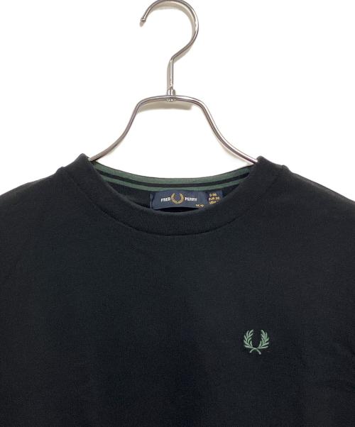 FRED PERRY（フレッドペリー）FRED PERRY (フレッドペリー) RAY BEAMS (レイ ビームス) 別注 リラックスド ピケ Tシャツ ブラック サイズ:SIZE 38 (M)の古着・服飾アイテム