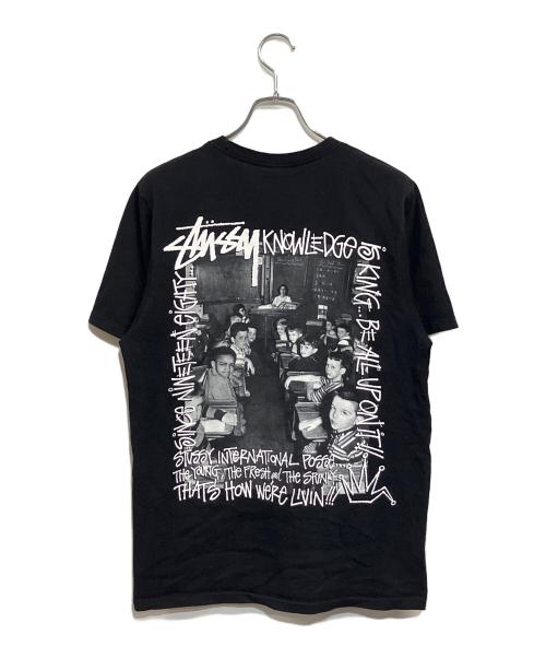 stussy（ステューシー）stussy (ステューシー) Tシャツ ブラック サイズ:SIZE Sの古着・服飾アイテム