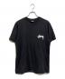 stussy（ステューシー）の古着「Tシャツ」｜ブラック