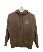 PALACEパレス）の古着「TRI-ARCHAEOLOGY HOOD」｜ブラウン