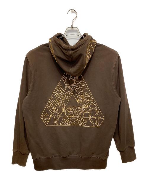 PALACE（パレス）PALACE (パレス) TRI-ARCHAEOLOGY HOOD ブラウン サイズ:SIZE UK Lの古着・服飾アイテム