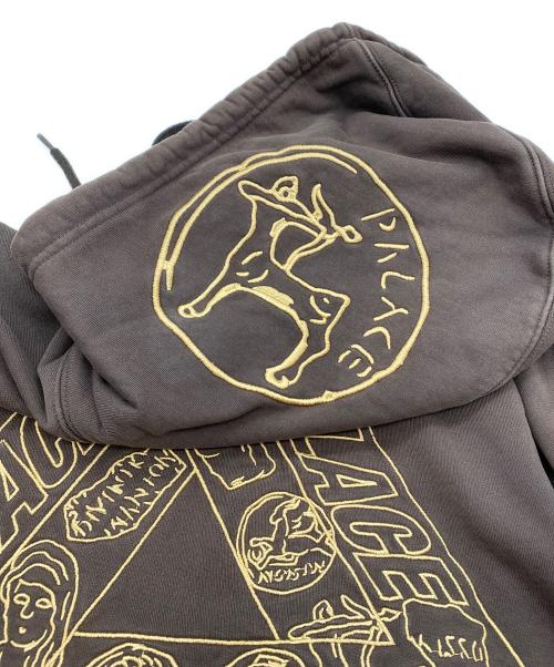 PALACE（パレス）PALACE (パレス) TRI-ARCHAEOLOGY HOOD ブラウン サイズ:SIZE UK Lの古着・服飾アイテム