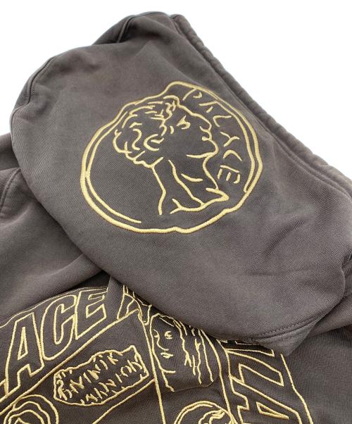 PALACE（パレス）PALACE (パレス) TRI-ARCHAEOLOGY HOOD ブラウン サイズ:SIZE UK Lの古着・服飾アイテム