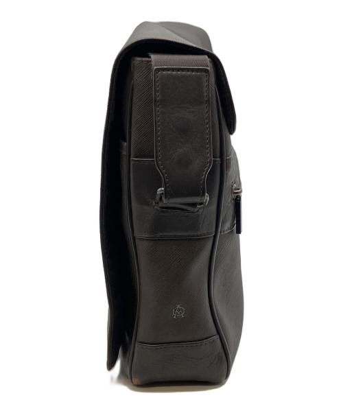 dunhill（ダンヒル）dunhill (ダンヒル) メッセンジャーバッグ ダークブラウンの古着・服飾アイテム