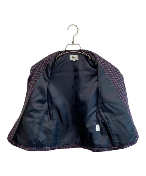 LACOSTE（ラコステ）LACOSTE (ラコステ) '90s ジュニアスーツ レッド×ブラック サイズ:120cmの古着・服飾アイテム