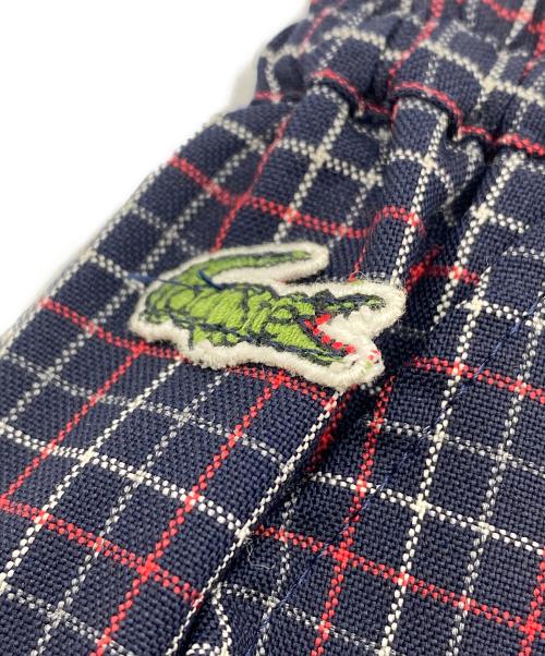 LACOSTE（ラコステ）LACOSTE (ラコステ) '90s ジュニアスーツ レッド×ブラック サイズ:120cmの古着・服飾アイテム