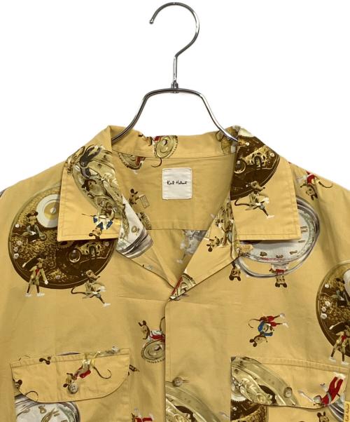 KARL HELMUT（カールヘルム）KARL HELMUT (カールヘルム) 半袖シャツ イエロー サイズ:SIZE Lの古着・服飾アイテム