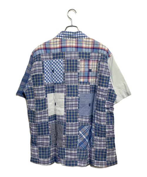 KARL HELMUT（カールヘルム）KARL HELMUT (カールヘルム) 半袖シャツ ブルー サイズ:SIZE Lの古着・服飾アイテム