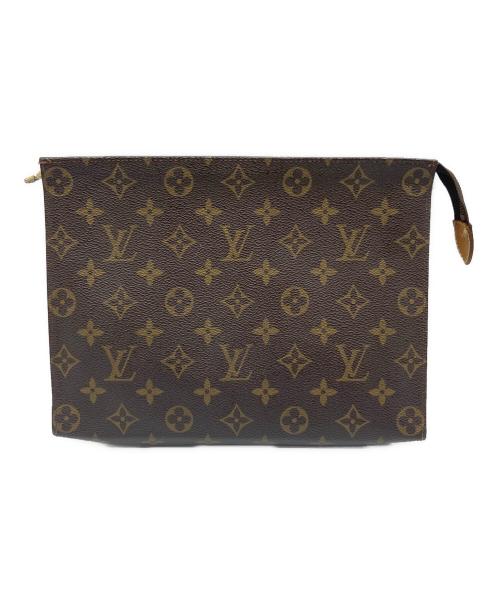 LOUIS VUITTON（ルイ ヴィトン）LOUIS VUITTON (ルイ ヴィトン) ポーチ ブラウンの古着・服飾アイテム