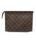 LOUIS VUITTON (ルイ ヴィトン) ポーチ ブラウン：10000円