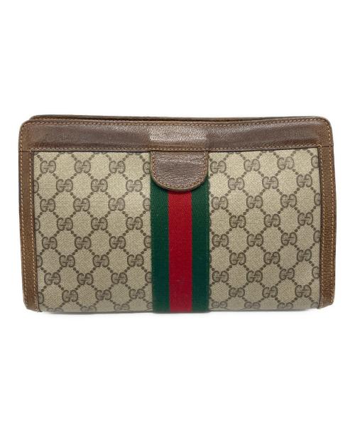 GUCCI（グッチ）GUCCI (グッチ) セカンドバッグ ベージュの古着・服飾アイテム
