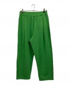 journal standard luxeジャーナルスタンダード ラックス）の古着「ポンチタックパンツ」｜グリーン
