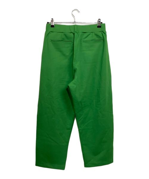 journal standard luxe（ジャーナルスタンダード ラックス）journal standard luxe (ジャーナルスタンダード ラックス) ポンチタックパンツ グリーン サイズ:SIZE Free 未使用品の古着・服飾アイテム