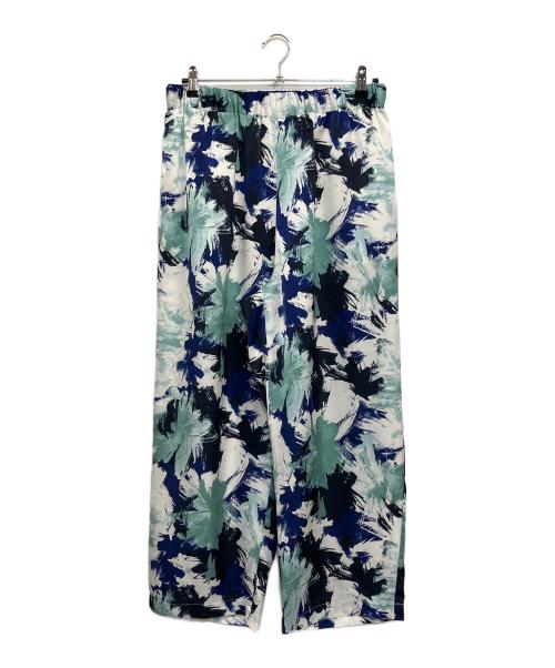 journal standard luxe（ジャーナルスタンダード ラックス）journal standard luxe (ジャーナルスタンダード ラックス) プリント イージーパンツ ホワイト×ブルー×ネイビー サイズ:SIZE Free 未使用品の古着・服飾アイテム