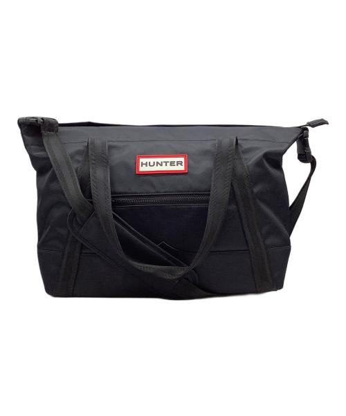HUNTER（ハンター）HUNTER (ハンター) ミディアム トップ クリップ トートバッグ ブラックの古着・服飾アイテム